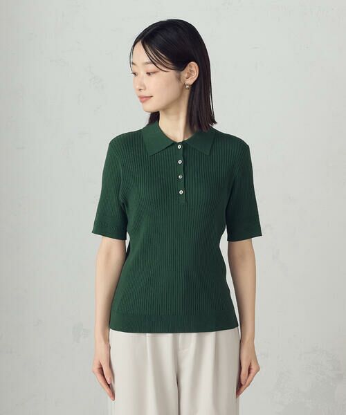 COMME CA ISM / コムサイズム ニット・セーター | 【ウォッシャブル】ポロニット | 詳細18