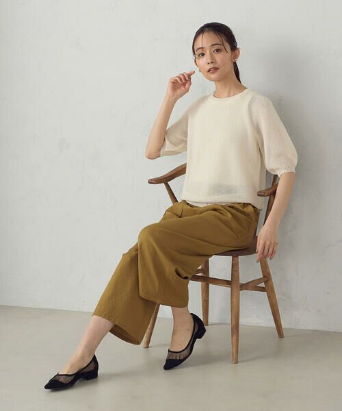 COMME CA ISM / コムサイズム ニット・セーター | MADE IN JAPAN 和紙ニット | 詳細3