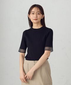 COMME CA ISM / コムサイズム ニット・セーター | 袖口シアーリブニット