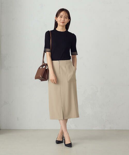 COMME CA ISM / コムサイズム ニット・セーター | 袖口シアーリブニット | 詳細13