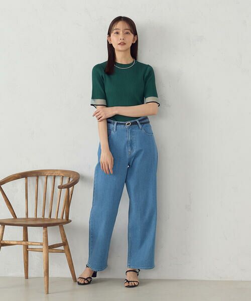 COMME CA ISM / コムサイズム ニット・セーター | 袖口シアーリブニット | 詳細16