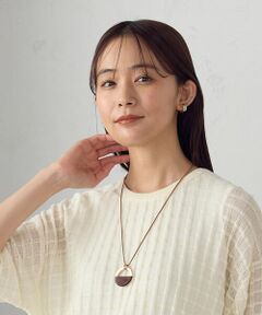 COMME CA ISM / コムサイズム ネックレス・ペンダント・チョーカー | ウッドワントップ スライドネックレス