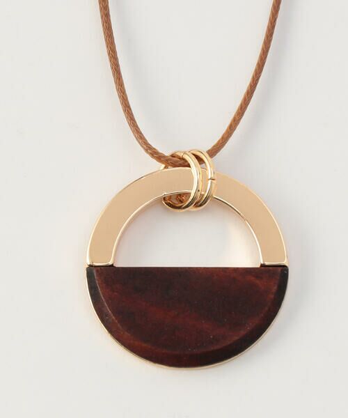 COMME CA ISM / コムサイズム ネックレス・ペンダント・チョーカー | ウッドワントップ スライドネックレス | 詳細3