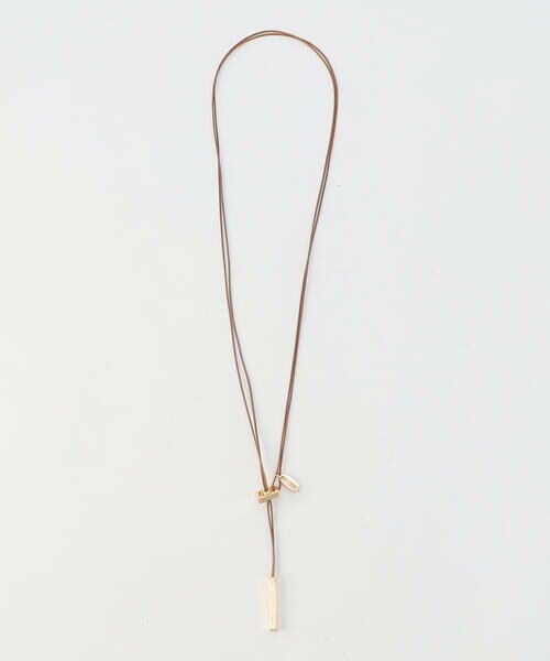 COMME CA ISM / コムサイズム ネックレス・ペンダント・チョーカー | スライドＹ字　ネックレス | 詳細1