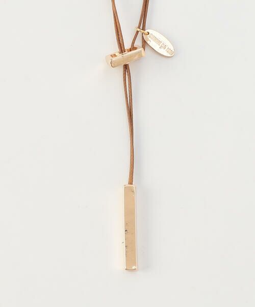 COMME CA ISM / コムサイズム ネックレス・ペンダント・チョーカー | スライドＹ字　ネックレス | 詳細3