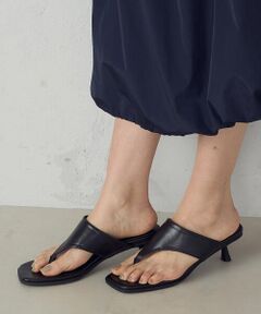 COMME CA ISM / コムサイズム サンダル | スクエアトゥ　トングサンダル