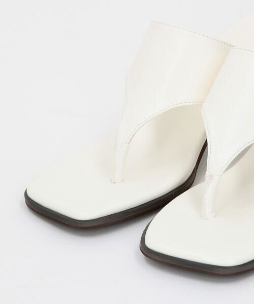 COMME CA ISM / コムサイズム サンダル | スクエアトゥ　トングサンダル | 詳細5