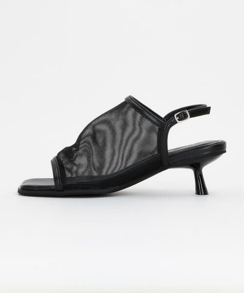 COMME CA ISM / コムサイズム サンダル | スクエアトゥ　メッシュサンダル | 詳細2