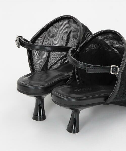 COMME CA ISM / コムサイズム サンダル | スクエアトゥ　メッシュサンダル | 詳細5