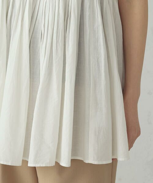 COMME CA ISM / コムサイズム シャツ・ブラウス | インドコットン　キャミビスチェブラウス | 詳細9