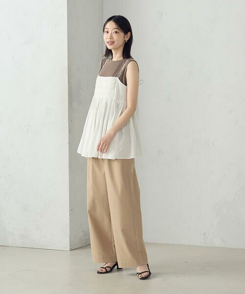 COMME CA ISM / コムサイズム シャツ・ブラウス | インドコットン　キャミビスチェブラウス | 詳細2