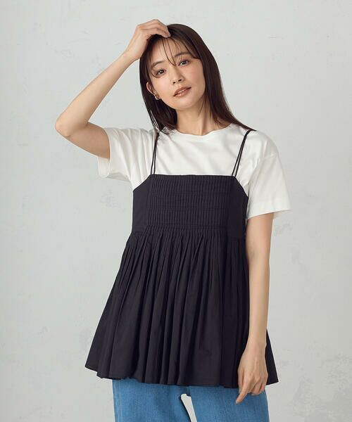 COMME CA ISM / コムサイズム シャツ・ブラウス | インドコットン　キャミビスチェブラウス | 詳細21