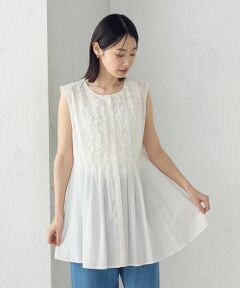 セール】 インドコットン キャミビスチェブラウス （シャツ