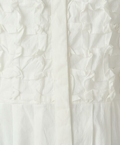 COMME CA ISM / コムサイズム シャツ・ブラウス | インドコットン スモッキング ノースリーブブラウス | 詳細13