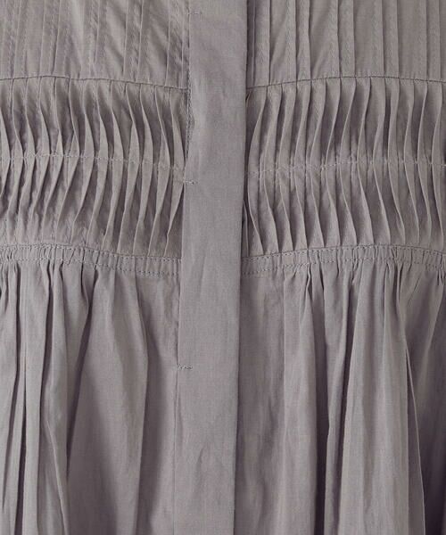 COMME CA ISM / コムサイズム シャツ・ブラウス | インドコットン ピンタックブラウス | 詳細16