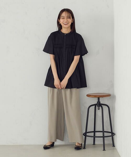 COMME CA ISM / コムサイズム シャツ・ブラウス | インドコットン ピンタックブラウス | 詳細17