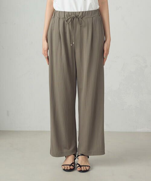 COMME CA ISM / コムサイズム その他パンツ | リンクルジャージーパンツ | 詳細12