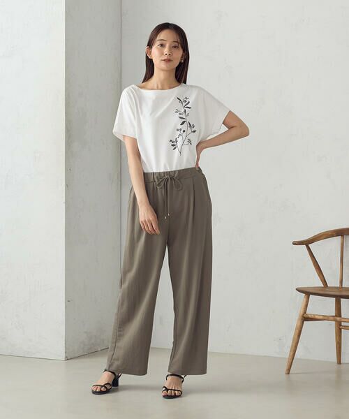 COMME CA ISM / コムサイズム その他パンツ | リンクルジャージーパンツ | 詳細10