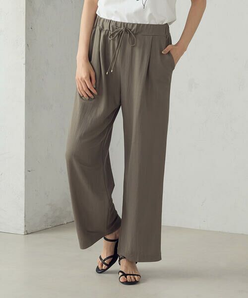 COMME CA ISM / コムサイズム その他パンツ | リンクルジャージーパンツ | 詳細11