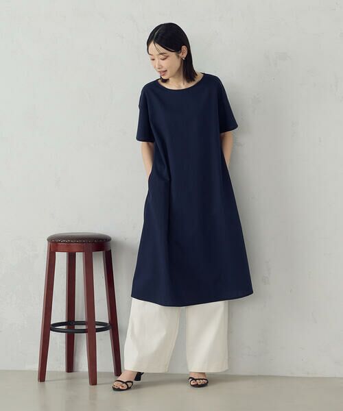 COMME CA ISM / コムサイズム ロング・マキシ丈ワンピース | デイリーリラックスワンピース ナチュラル | 詳細3