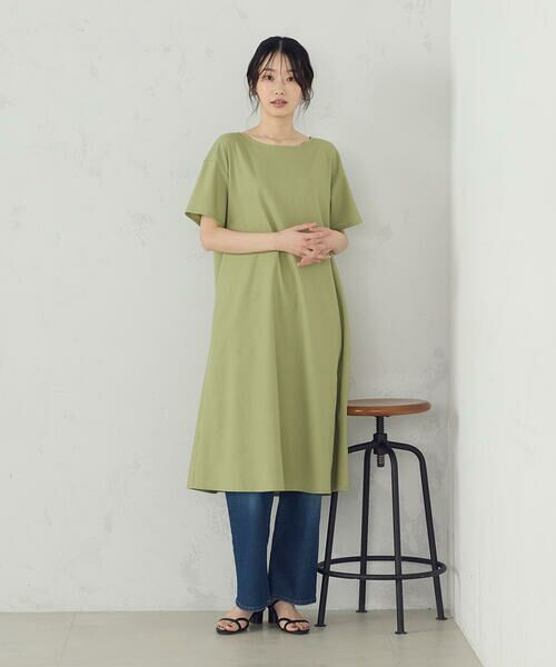 COMME CA ISM / コムサイズム ロング・マキシ丈ワンピース | デイリーリラックスワンピース ナチュラル | 詳細20