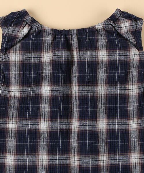 COMME CA ISM / コムサイズム ベビー・キッズグッズ | ワッシャーチェック 2WAYワンピース(ベビーサイズ) | 詳細4