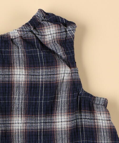 COMME CA ISM / コムサイズム ベビー・キッズグッズ | ワッシャーチェック 2WAYワンピース(ベビーサイズ) | 詳細5