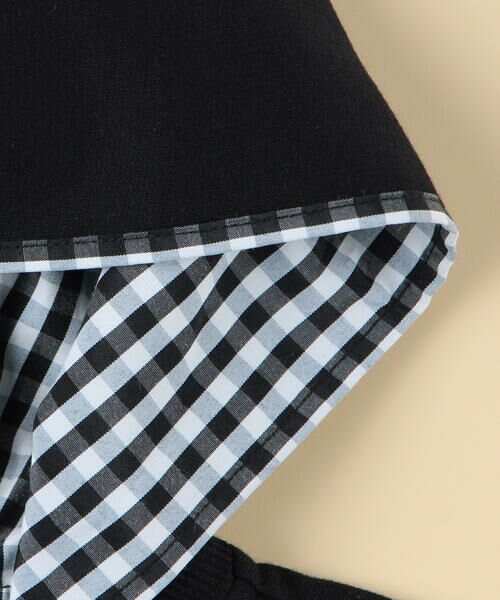 COMME CA ISM / コムサイズム ベビー・キッズグッズ | ギンガムチェック使い パーカー | 詳細1