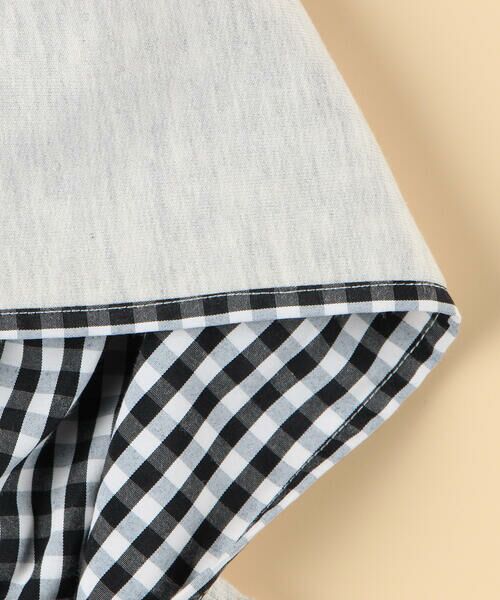 COMME CA ISM / コムサイズム ベビー・キッズグッズ | ギンガムチェック使い パーカー | 詳細11