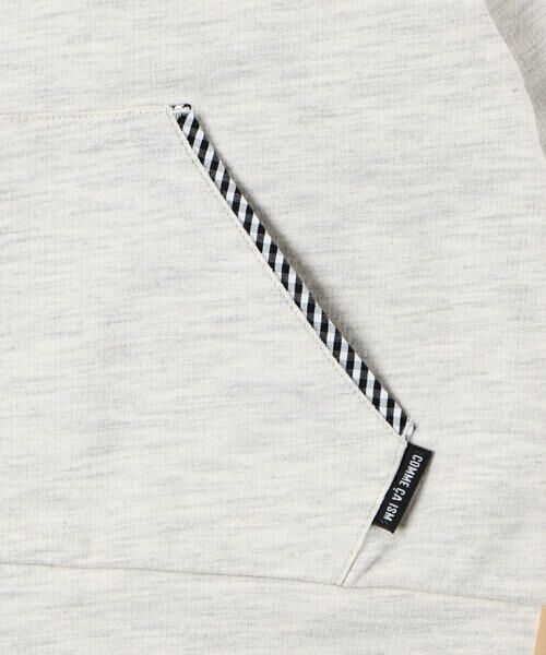 COMME CA ISM / コムサイズム ベビー・キッズグッズ | ギンガムチェック使い パーカー | 詳細7