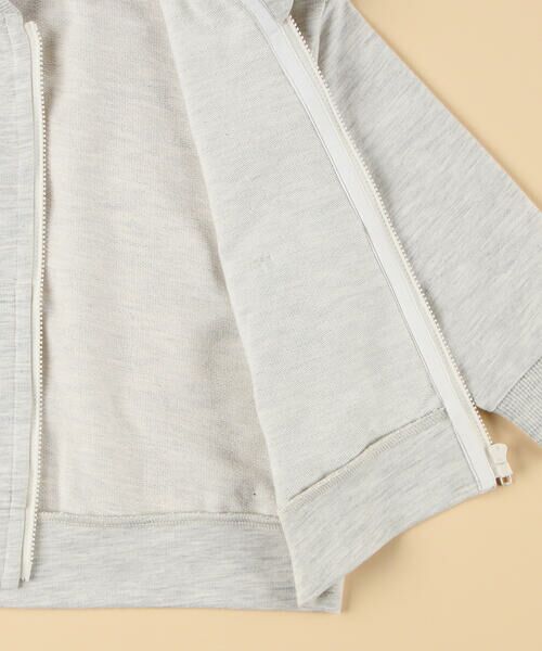 COMME CA ISM / コムサイズム ベビー・キッズグッズ | ギンガムチェック使い パーカー | 詳細9