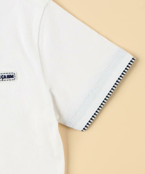 COMME CA ISM / コムサイズム ベビー・キッズグッズ | ギンガムチェック使い 半袖ポロシャツ(ベビーサイズ) | 詳細3