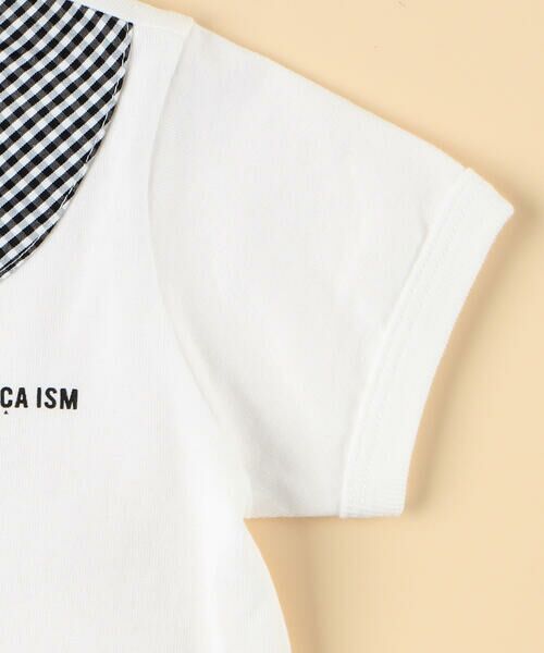 COMME CA ISM / コムサイズム ベビー・キッズグッズ | ギンガムチェック おしりパッチロゴ ツーウェイオール | 詳細4