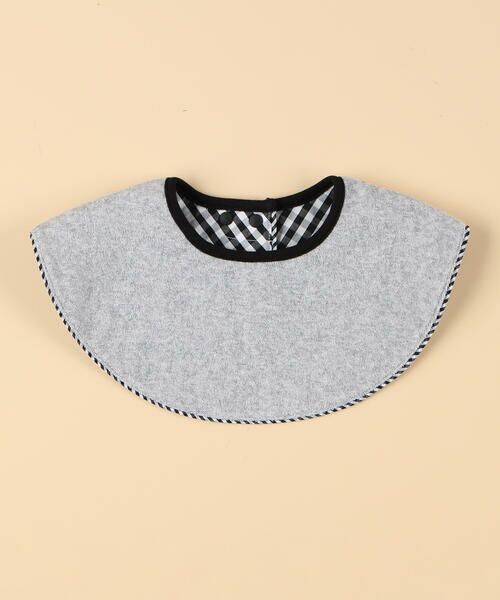 COMME CA ISM / コムサイズム ベビー・キッズグッズ | 【リバーシブル】ギンガムチェック＆パイル スタイ | 詳細2