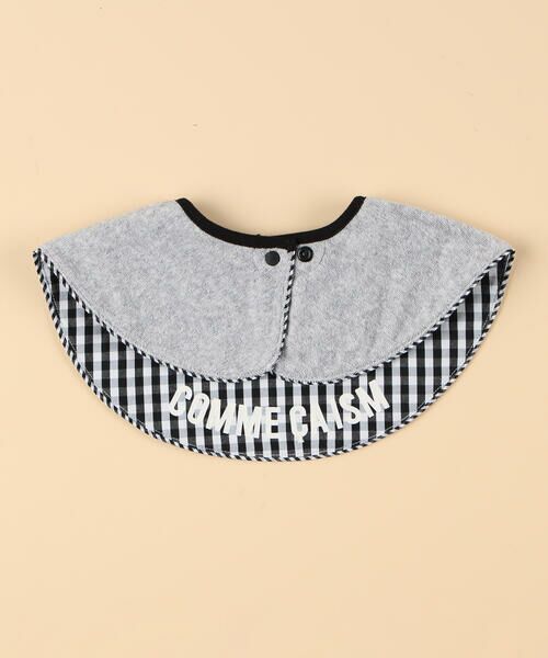 COMME CA ISM / コムサイズム ベビー・キッズグッズ | 【リバーシブル】ギンガムチェック＆パイル スタイ | 詳細3