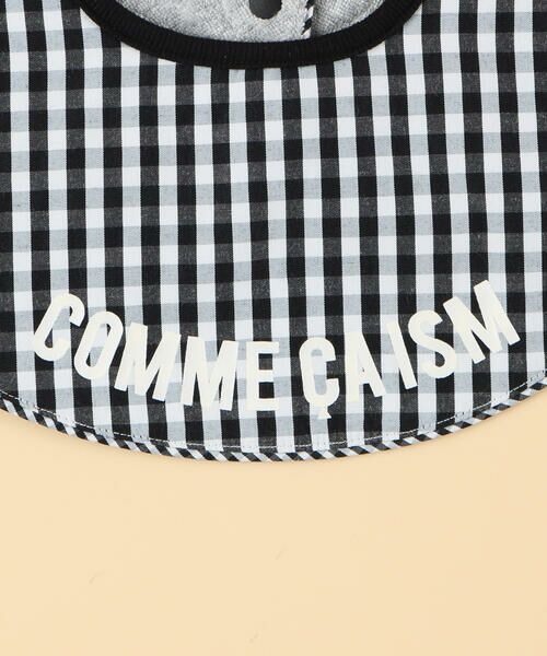 COMME CA ISM / コムサイズム ベビー・キッズグッズ | 【リバーシブル】ギンガムチェック＆パイル スタイ | 詳細6