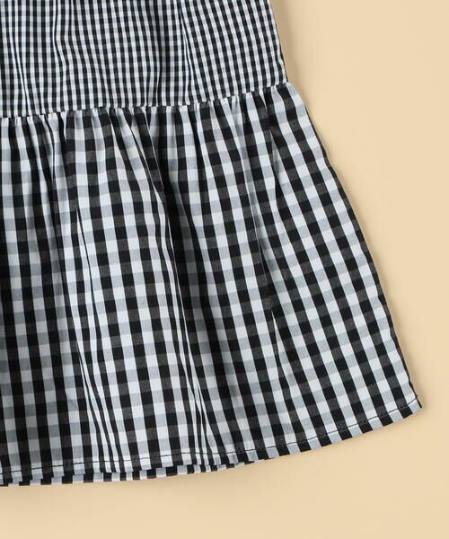 COMME CA ISM / コムサイズム ベビー・キッズグッズ | ギンガムチェック フレンチスリーブ ワンピース(ベビーサイズ) | 詳細4