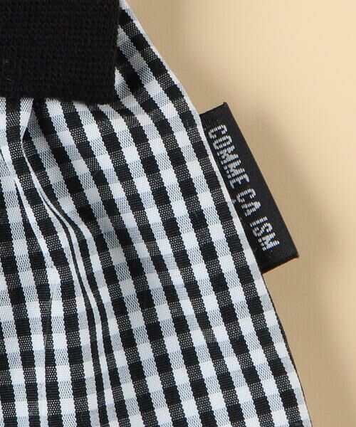 COMME CA ISM / コムサイズム ベビー・キッズグッズ | ギンガムチェック フレンチスリーブ ワンピース(ベビーサイズ) | 詳細5