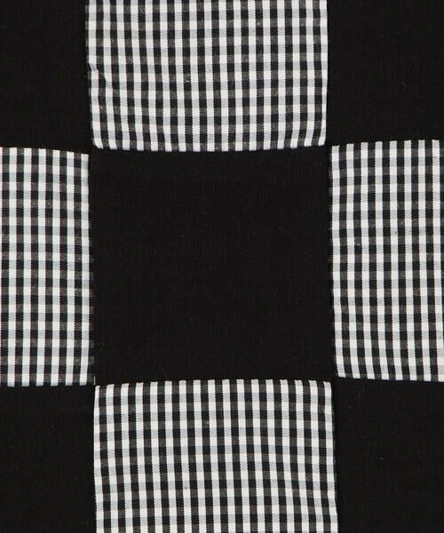 COMME CA ISM / コムサイズム ベビー・キッズグッズ | ギンガムチェック使い パッチワーク半袖Tシャツ(ベビーサイズ) | 詳細7