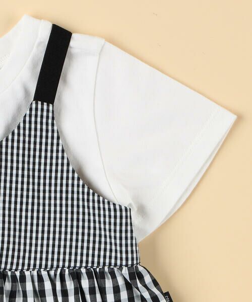 COMME CA ISM / コムサイズム ベビー・キッズグッズ | ギンガムチェック キャミソール＆Tシャツセット(ベビーサイズ) | 詳細3