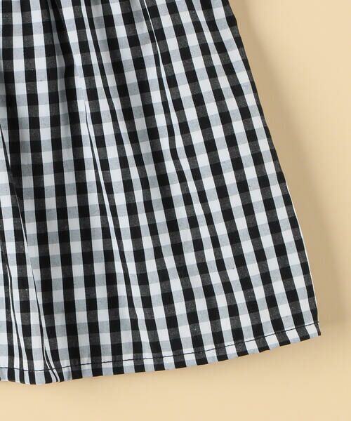 COMME CA ISM / コムサイズム ベビー・キッズグッズ | ギンガムチェック キャミソール＆Tシャツセット(ベビーサイズ) | 詳細4