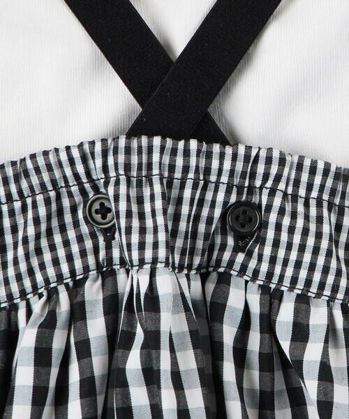 COMME CA ISM / コムサイズム ベビー・キッズグッズ | ギンガムチェック キャミソール＆Tシャツセット(ベビーサイズ) | 詳細6