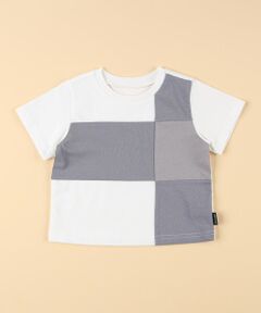COMME CA ISM / コムサイズム ベビー・キッズグッズ | パッチワーク半袖Tシャツ(ベビーサイズ)
