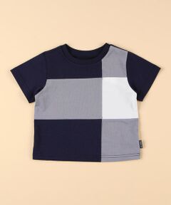 COMME CA ISM / コムサイズム ベビー・キッズグッズ | パッチワーク半袖Tシャツ(ベビーサイズ)