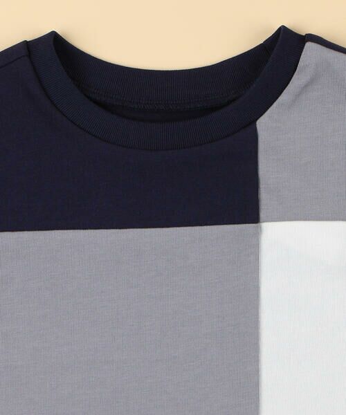 COMME CA ISM / コムサイズム ベビー・キッズグッズ | パッチワーク半袖Tシャツ(ベビーサイズ) | 詳細3