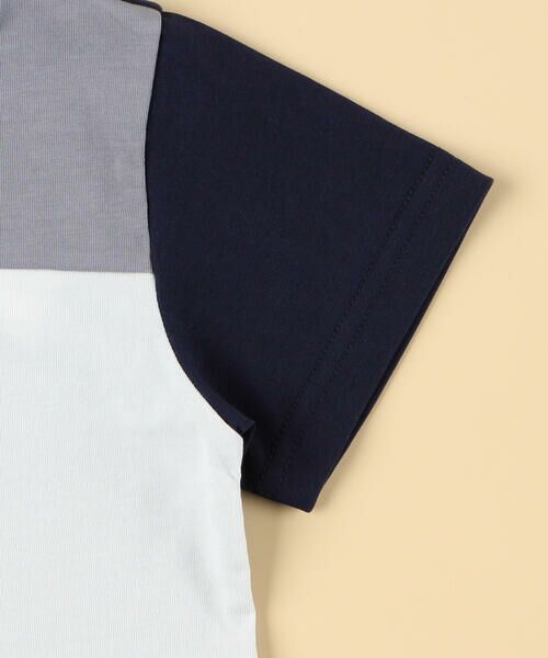 COMME CA ISM / コムサイズム ベビー・キッズグッズ | パッチワーク半袖Tシャツ(ベビーサイズ) | 詳細4