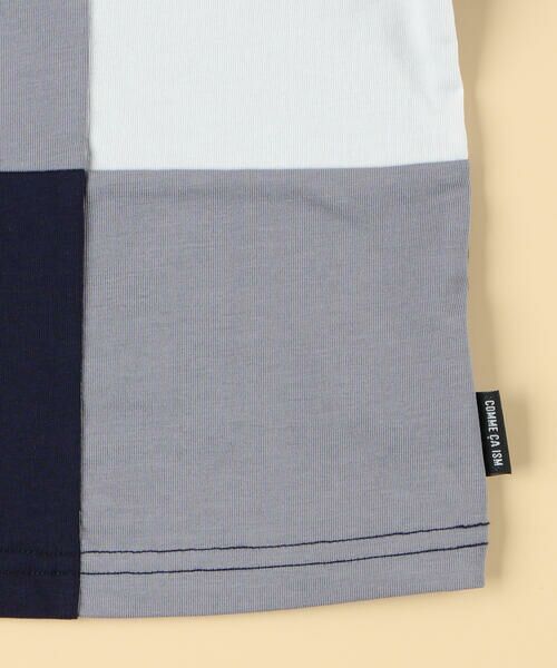 COMME CA ISM / コムサイズム ベビー・キッズグッズ | パッチワーク半袖Tシャツ(ベビーサイズ) | 詳細5
