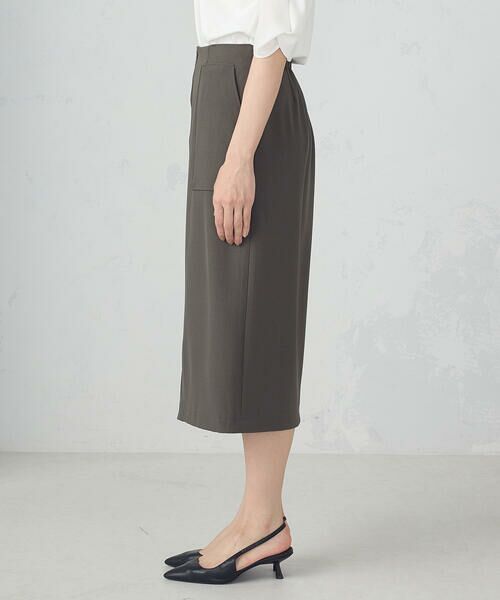 COMME CA ISM / コムサイズム ミニ・ひざ丈スカート | ポリエステルドライツイル　タイトスカート | 詳細21