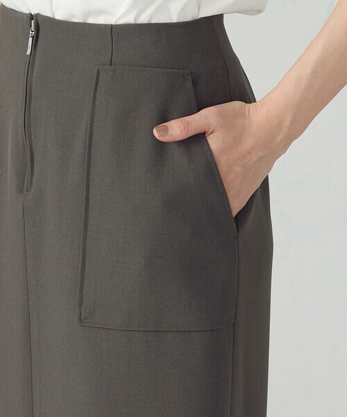 COMME CA ISM / コムサイズム ミニ・ひざ丈スカート | ポリエステルドライツイル　タイトスカート | 詳細24