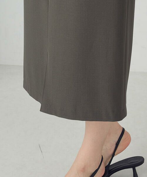 COMME CA ISM / コムサイズム ミニ・ひざ丈スカート | ポリエステルドライツイル　タイトスカート | 詳細25
